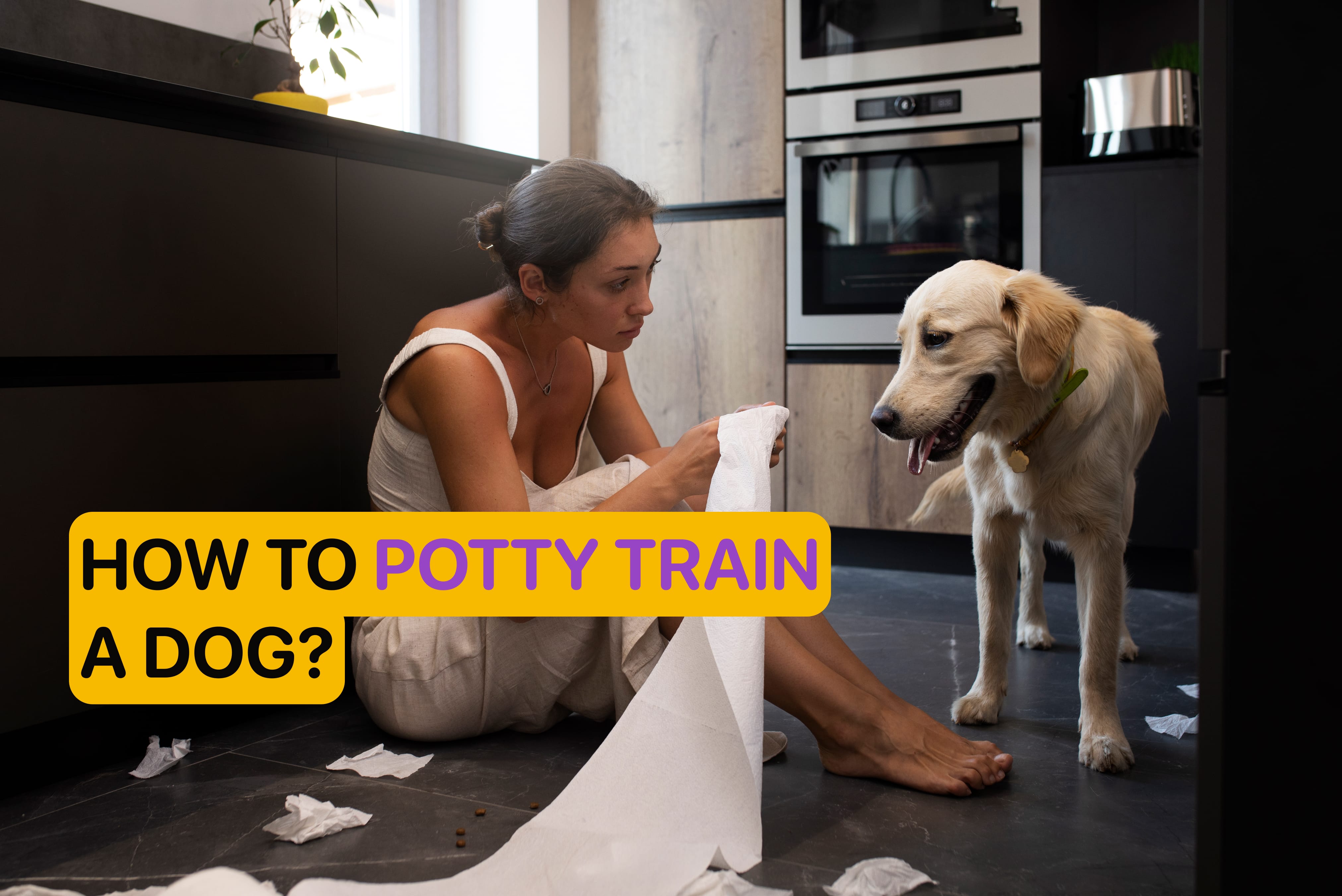 how to potty train a dog